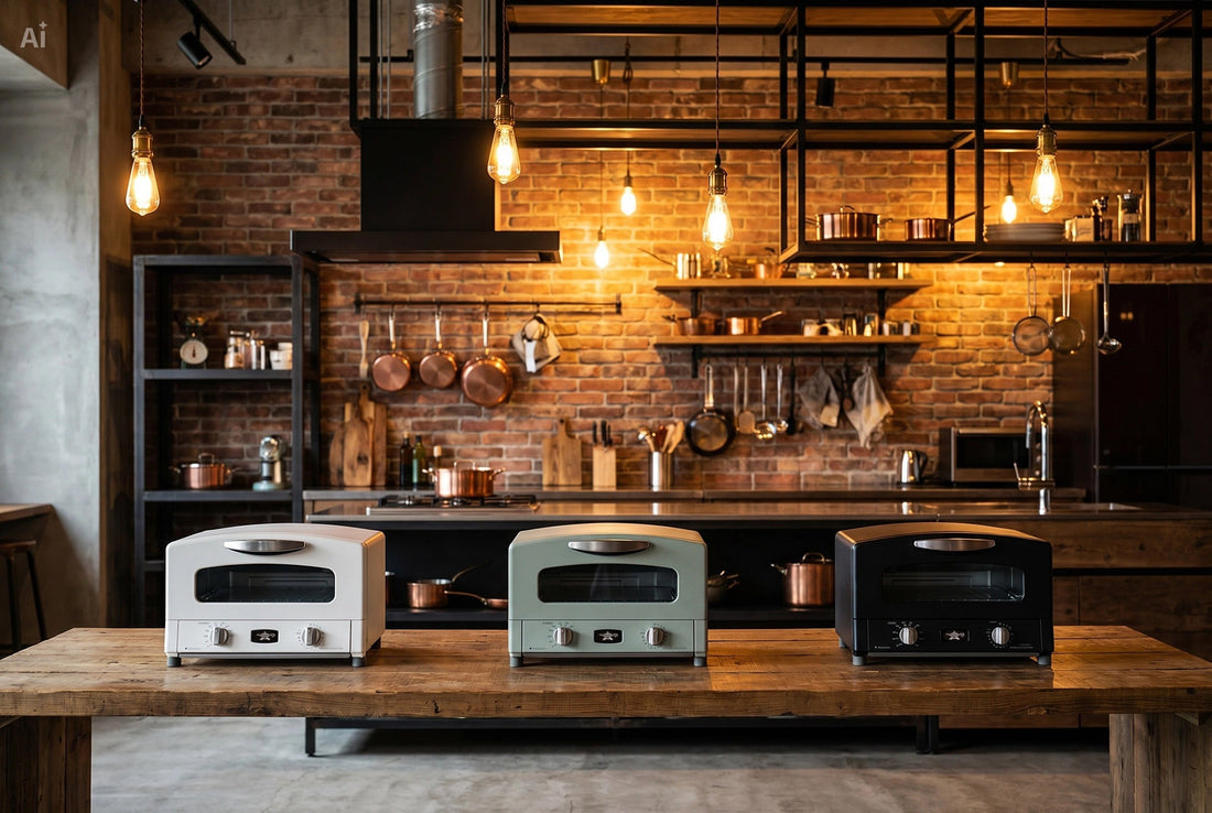Sengoku Aladdin Graphite Grill & Toaster Oven 