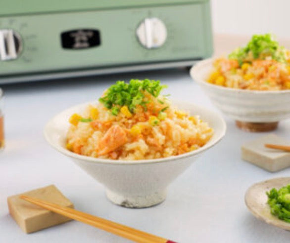 Salmon & Corn Rice