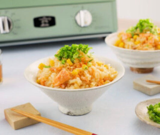 Salmon & Corn Rice