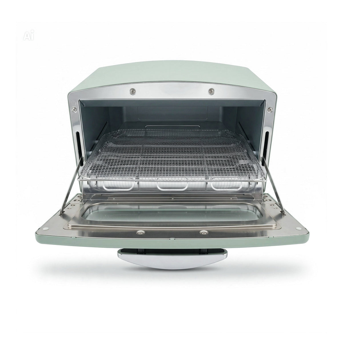 Sengoku Graphite Grill & Toaster Oven GREEN - Made in Japan, Mini Oven