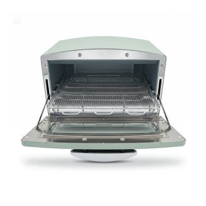 Sengoku Graphite Grill & Toaster Oven GREEN - Made in Japan, Mini Oven