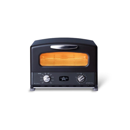 Sengoku Aladdin Graphite Grill & Toaster Oven BLACK - 4 Slice Japanese Toaster