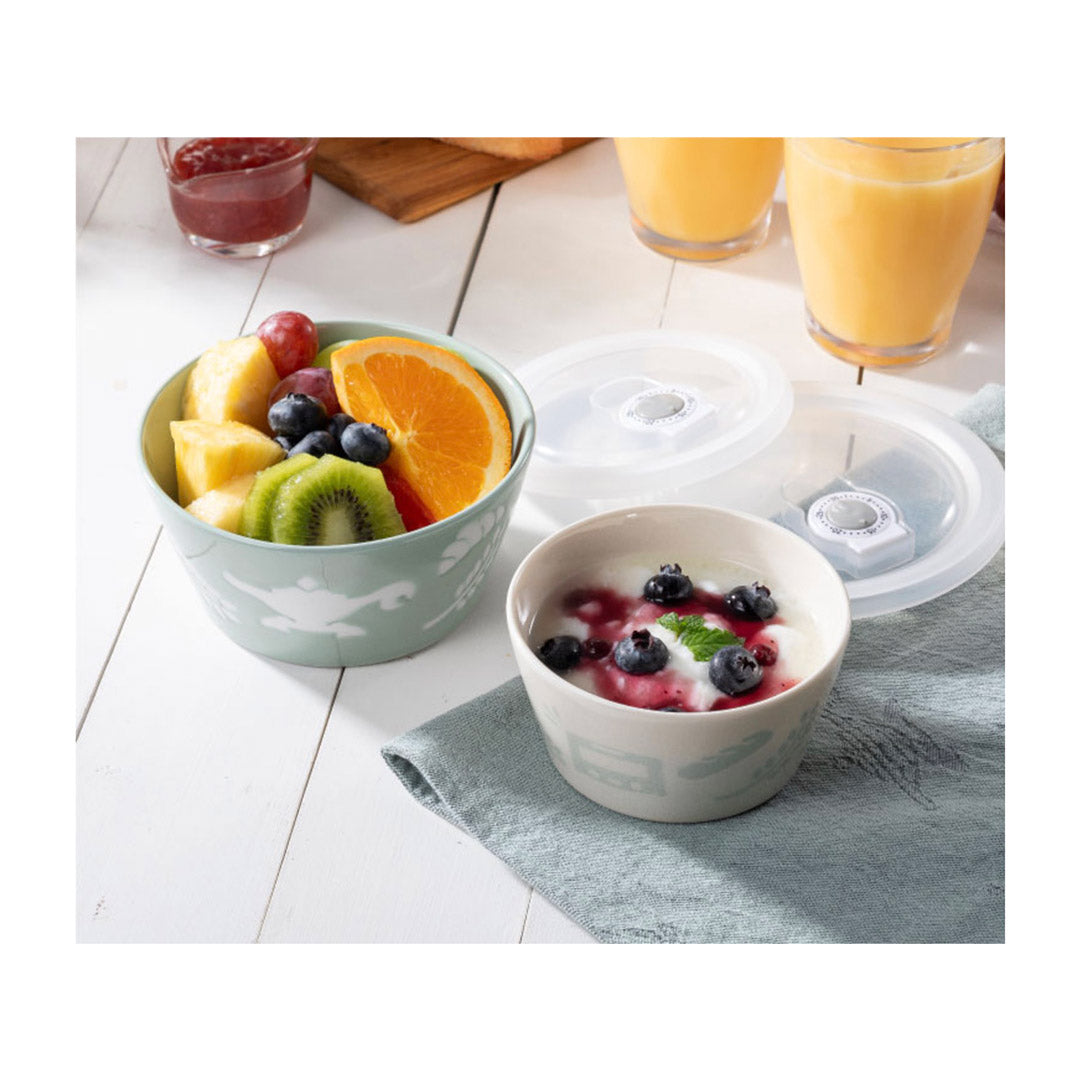 Round Ceramics Bowl White Small