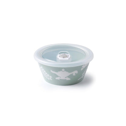 Round Ceramics Bowl Green Large