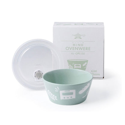 Round Ceramics Bowl Green Large