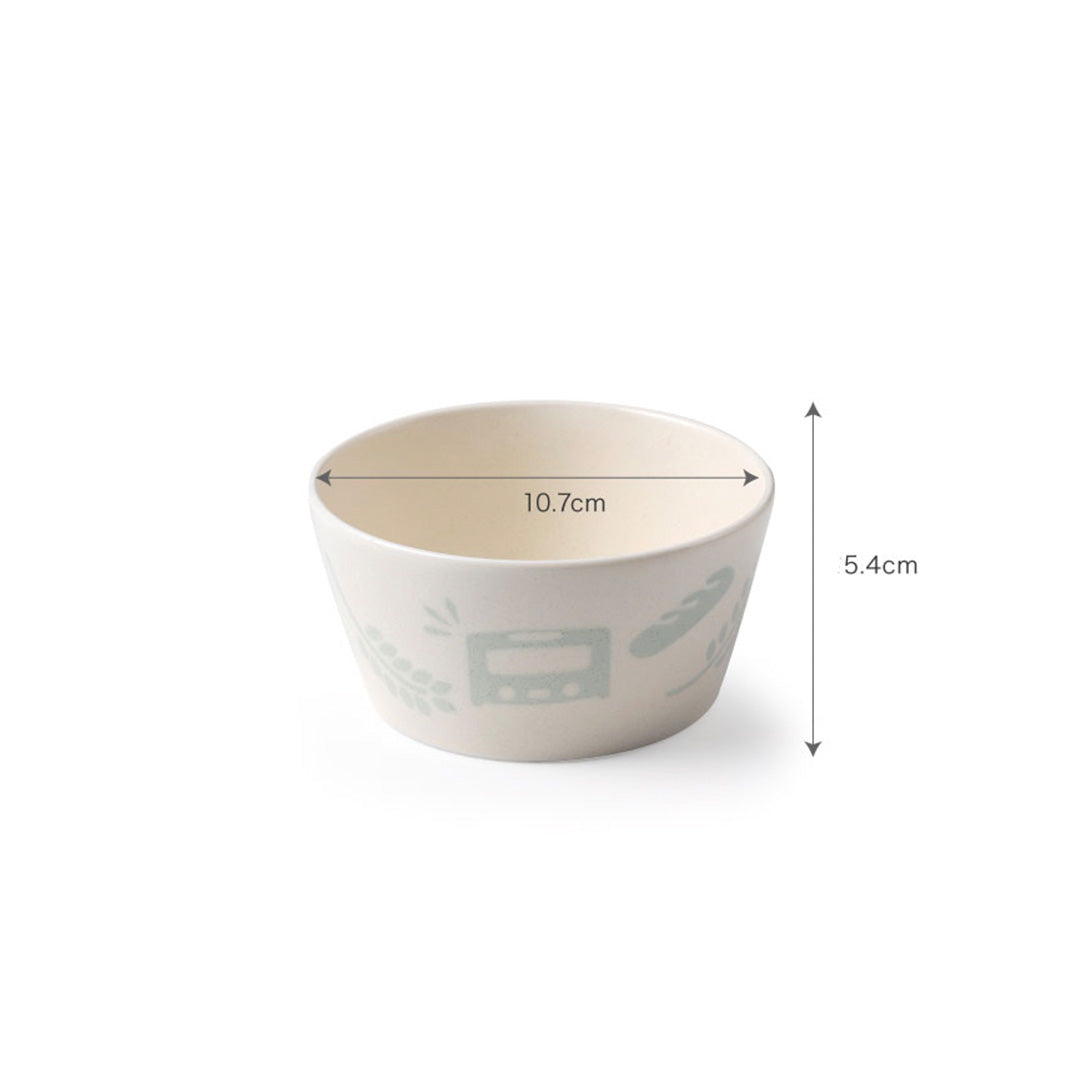 Round Ceramics Bowl White Small