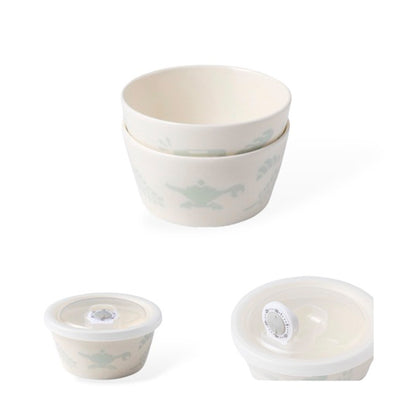 Round Ceramics Bowl White Small