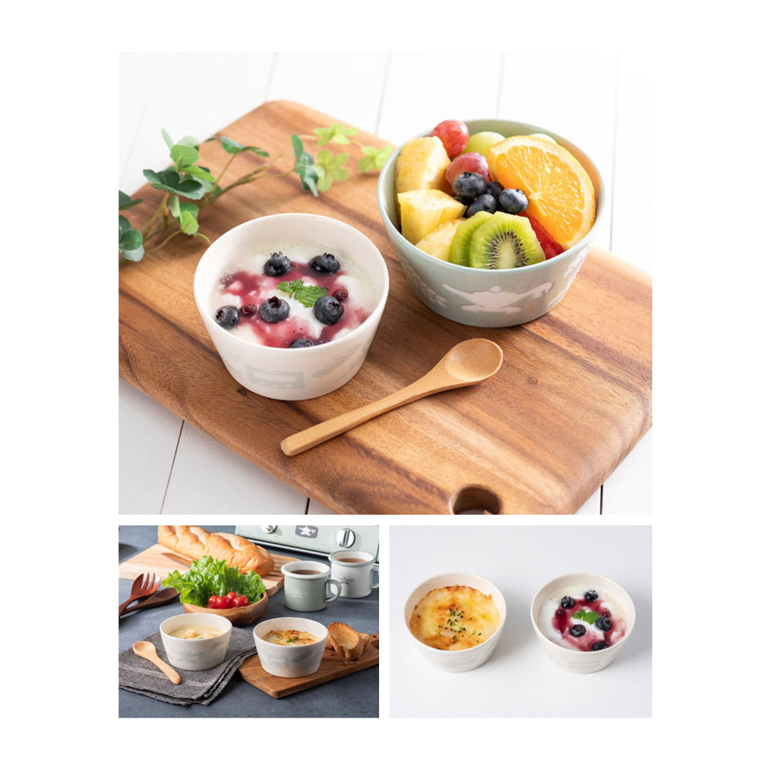 Round Ceramics Bowl White Small