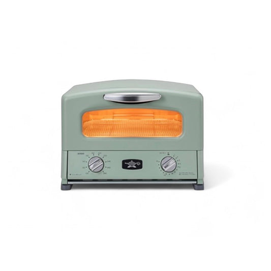 Sengoku Aladdin Graphite Grill & Toaster Oven GREEN - 4 Slice Japanese Toaster
