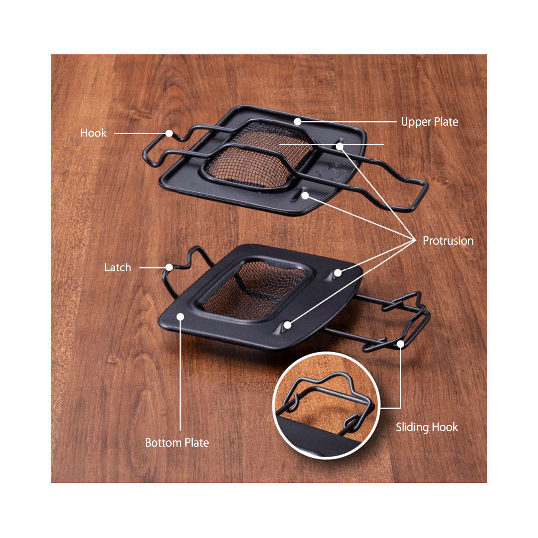 Oven Toastie Maker Half Size