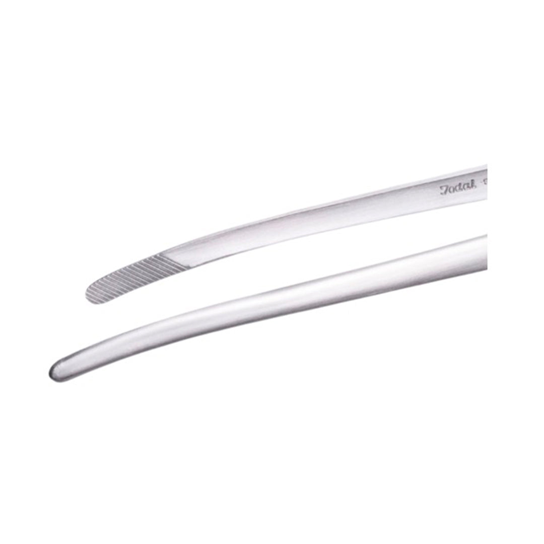 Tweezer Tongs Slim Cooking Tong Stainless Steel Silver